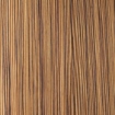 Obrázek Natural Zebrano 3050 x 1270 x 1mm Sablés matte finish
