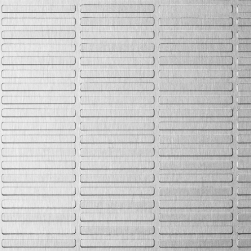 Obrázek Natural brushed 4041 3050 x 1270 x 0.9mm Metal Tabs