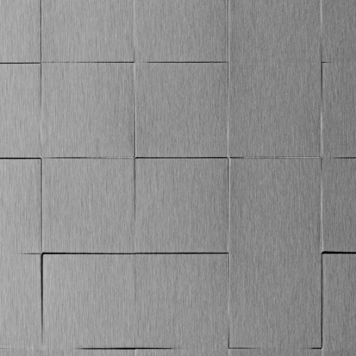 Obrázek Oberflex Inox brushed 4049 3050 x 1270 x 0.9mm Metal Platforms