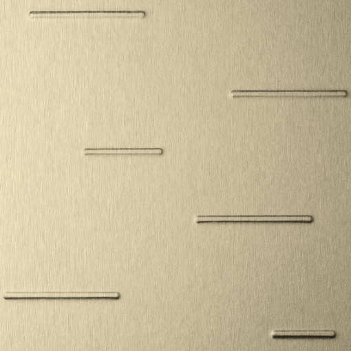 Obrázek Brass brushed 4042 3050 x 1270 x 0.9mm Metal Landscape