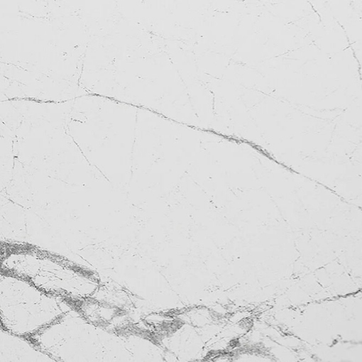 Obrázek z imi  2600 x 1000 x 3,0 mm  MMW 1003 / 1260 marble mat bianco (sharp-edged)