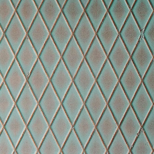 Obrázek z imi  2600 x 1010 x 20,0 mm  KURG 1020 / 747  metal copper verdigris diamond