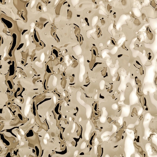 Obrázek Homapal 471/636 Alu Mirror Polished Lava Goldtone 2440 x 1220 mm x 1.3 mm