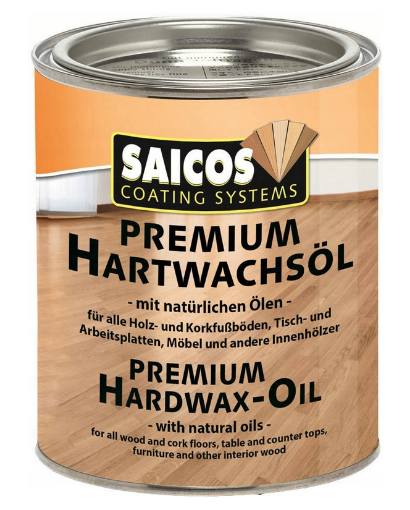 Obrázek Saicos Premium Hartwachsöl 3333 0,125 l mat 