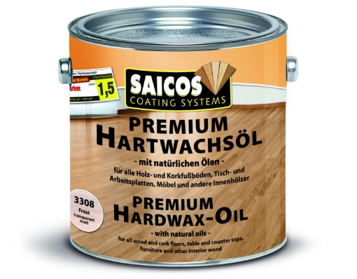 Obrázek Saicos Premium Hartwachsöl 3308 0,75 l mat